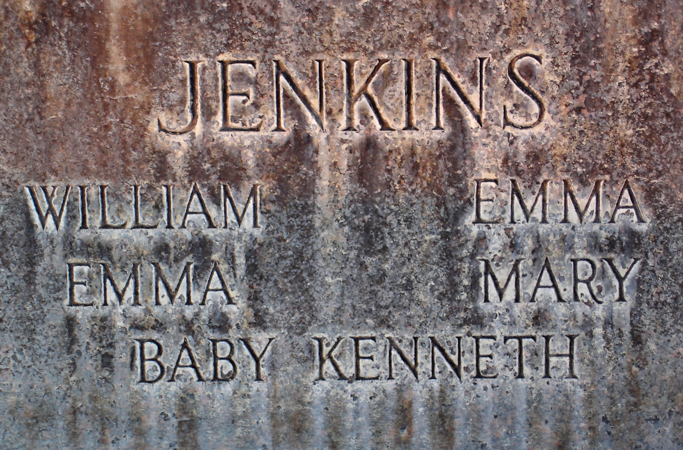 Jenkins headstone