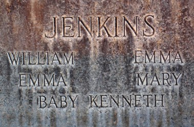 Jenkins headstone
